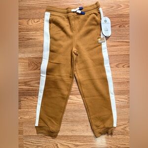 NWT Wonder Nation Little Boys Fleece Jogger Sweatpants, Size 6